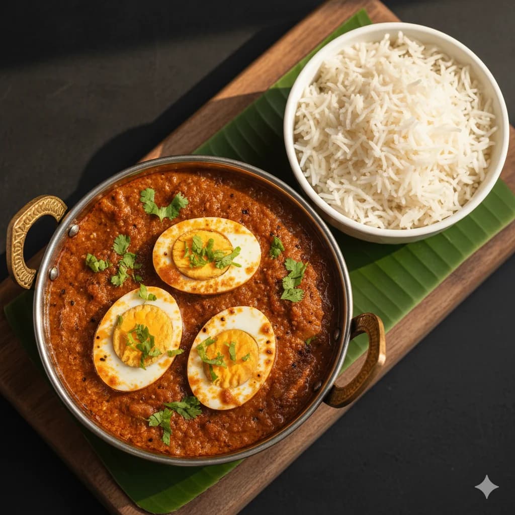 Carry œuf à l’indienne